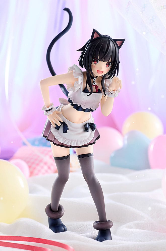 Konosuba God's blessing on this wonderful world! PVC Figure Megumin: Light Novel Catgirl Maid Ver. 16 cm