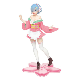 Re: Zero - Starting Life in Another World Precious PVC Figure Rem Original Sakura Image Ver. Renewal