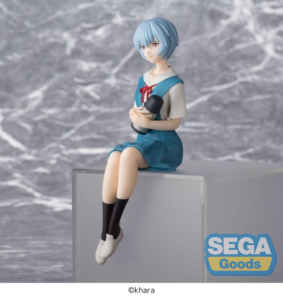 Rebuild of Evangelion PM Perching PVC Figure Rei Ayanami Evangelion New Theatrical Edition 14 cm - PRE-ORDER