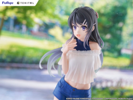 Rascal Does Not Dream of Bunny Girl Senpai Tenitol PVC Figure Mai Sakurajima 31 cm - PRE-ORDER