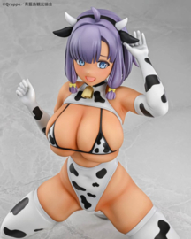 Nukitashi The Animation 1/5 PVC Figure Misaki Hotori Cow print costume Tanned Ver. 22 cm - PRE-ORDER