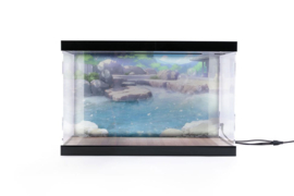 Azur Lane Acrylic Display Case with Lighting for figure Kashino Hot Springs Relaxation - PRE-ORDER