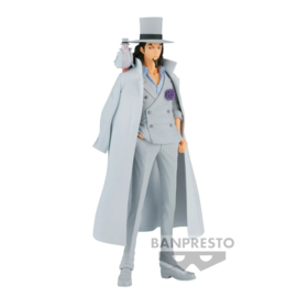 One Piece DXF The Grandline Men PVC Figure Rob Lucci 17 cm