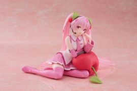 Hatsune Miku Desktop Cute PVC Figure Sakura Miku Cherry Cushion Ver. 13 cm - PRE-ORDER