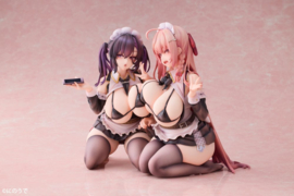 Original Character 1/5 PVC Figure 2-Set Koho Miya & Otsuhane Fuwari illustration by Ninoude 18 cm - PRE-ORDER