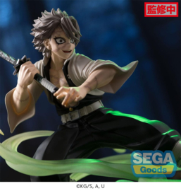 Demon Slayer Xross Link Anime PVC Figure Sanemi Shinazugawa Hashira Training Arc 12 cm
