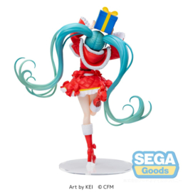 Hatsune Miku Series Luminasta PVC Figure Hatsune Miku Christmas 2024 19 cm - PRE-ORDER