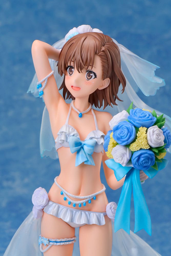 A Certain Scientific Railgun T 1/7 PVC Figure Mikoto Misaka Wedding Swimsuit Ver. 25 cm - PRE-ORDER