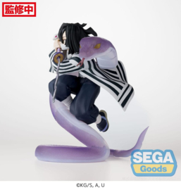 Demon Slayer Xross Link Anime PVC Figure Obanai Iguro Hashira Training Arc 14 cm