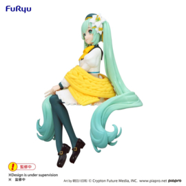 Hatsune Miku Noodle Stopper PVC Figure Flower Fairy Lily White Ver. 14 cm