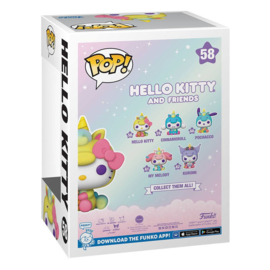 Hello Kitty and Friends Funko Pop Hello Kitty (Unicorn Party) #058
