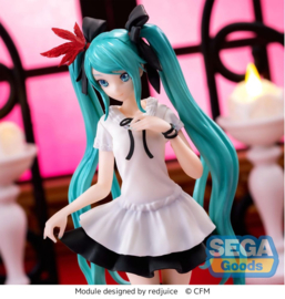 Hatsune Miku: Project DIVA MEGA39's Luminasta PVC Figure Hatsune Miku -Supreme- 18 cm