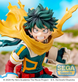 My Hero Academia: You're Next XrossLink PVC Figure Izuku Midoriya 14 cm
