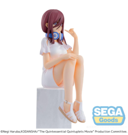 The Quintessential Quintuplets Movie PM Perching PVC Figure Miku Nakano 14 cm