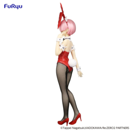 Re: Zero - Starting Life in Another World BiCute Bunnies PVC Figure Ram Red Color ver. 29 cm
