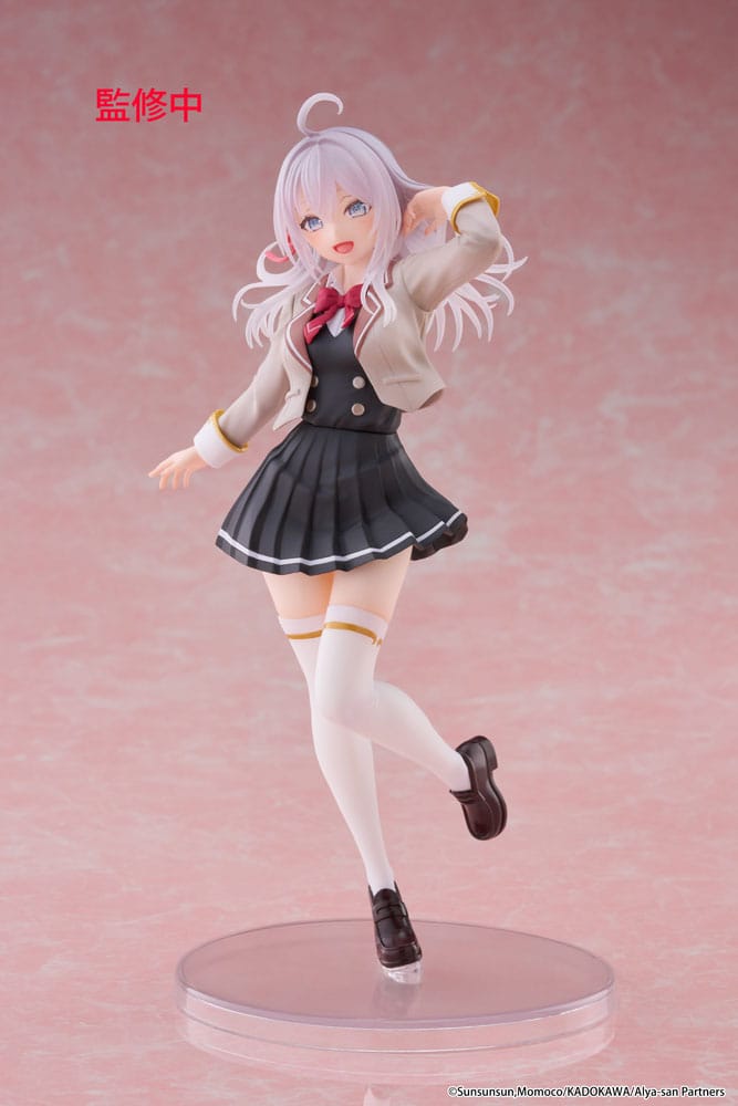Alya Sometimes Hides Her Feelings in Russian Coreful PVC Figure Alya School Uniform Ver. 18 cm - PRE-ORDER