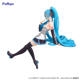 Hatsune Miku Noodle Stopper PVC Figure Miku Kuroboshi Kouhaku Ver. (re-run) 14 cm