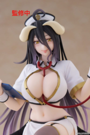 Overlord Desktop Cute PVC Figure Albedo Nurse Ver. Renewal 13 cm