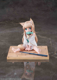 My Cat Is a Kawaii Girl 1/6 PVC Figure Kinako Sitting Fish Ver. 14 cm