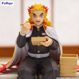 Demon Slayer Noodle Stopper PVC Figure Rengoku Kyojuro Eating Bento Box 14 cm