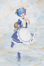 Re: Zero - Starting Life in Another World PVC Figure Rem Memory Snow Puppy Ver. Renewal Edition