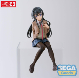 Rascal Does Not Dream of a Knapsack Kid PM Perching PVC Figure Mai Sakurajima 14 cm - PRE-ORDER