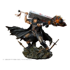 Berserk 1/7 PVC Figure Guts Black Swordsman Ver. 26 cm - PRE-ORDER