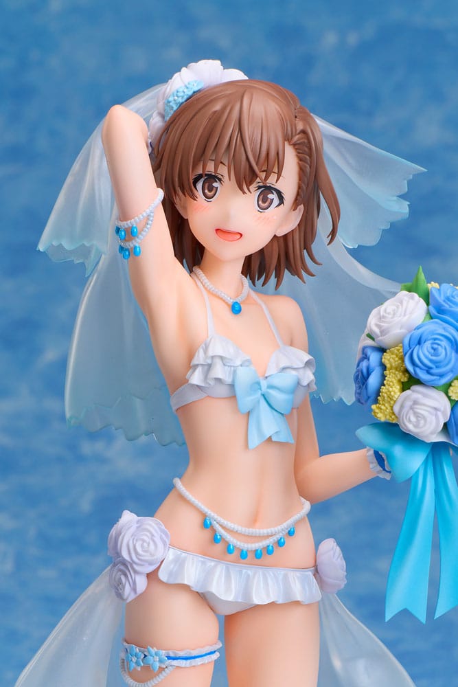 A Certain Scientific Railgun T 1/7 PVC Figure Mikoto Misaka Wedding Swimsuit Ver. 25 cm - PRE-ORDER