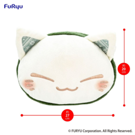 Nemuneko Cat Plush Figure Green Scarf Ver. 30 cm - PRE-ORDER