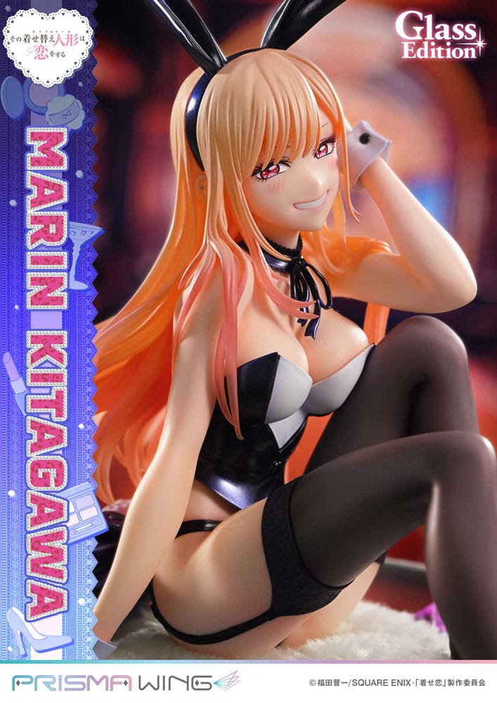 My Dress-Up Darling Prisma Wing 1/7 PVC Figure Marin Kitagawa Glass Edition 29 cm - PRE-ORDER