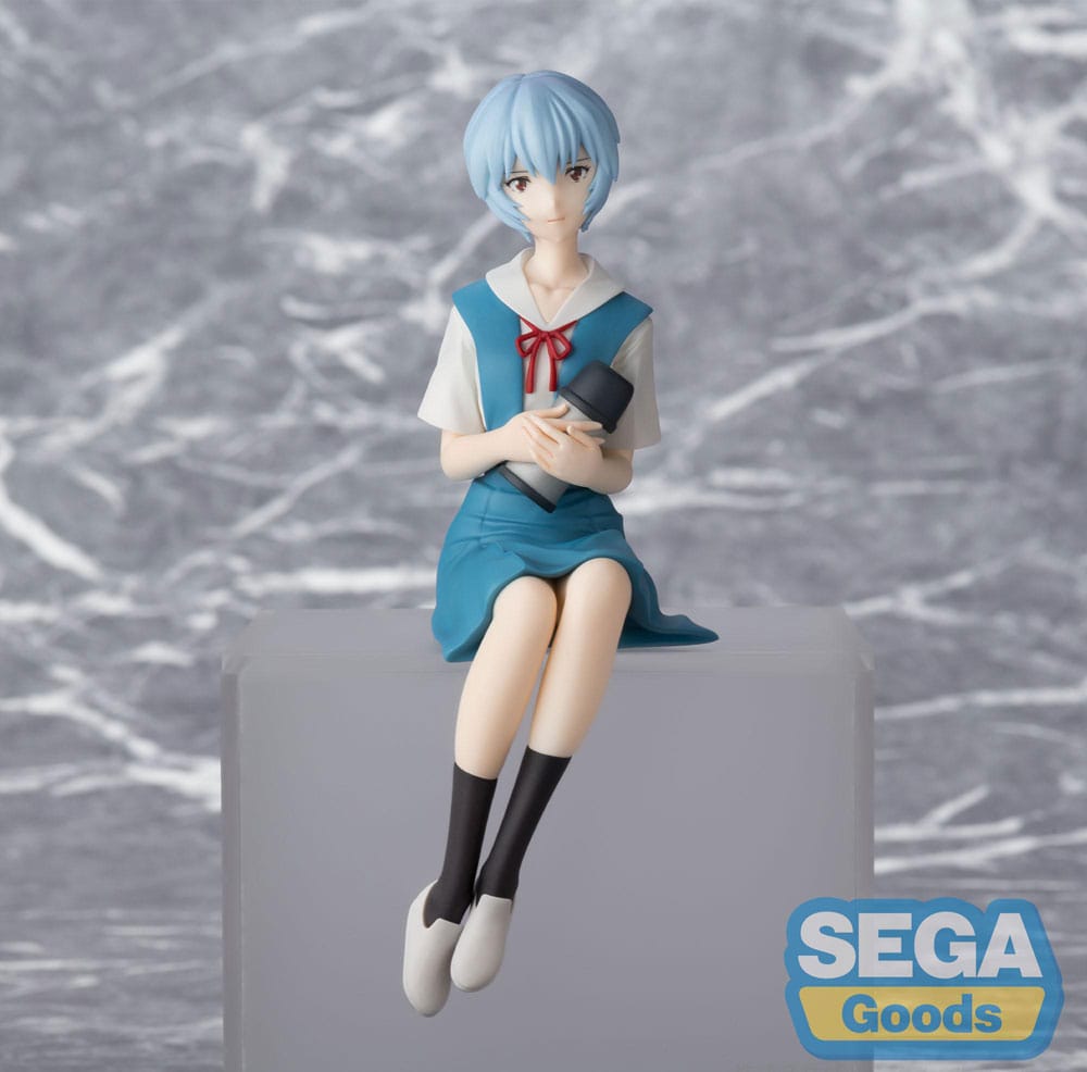 Rebuild of Evangelion PM Perching PVC Figure Rei Ayanami Evangelion New Theatrical Edition 14 cm - PRE-ORDER