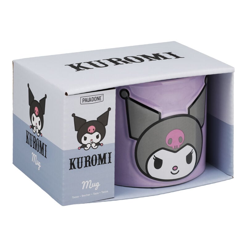 Sanrio Hello Kitty Embossed Mug Kuromi 400 ML