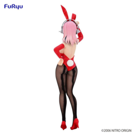 Super Sonico BiCute Bunnies PVC Figure Super Sonico Red Ver. 28 cm