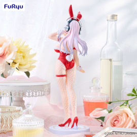 Super Sonico BiCute Bunnies PVC Figure Red Color Ver. 30 cm - PRE-ORDER