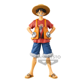 One Piece DXF The Grandline Men PVC Figure Monkey D. Luffy 16 cm