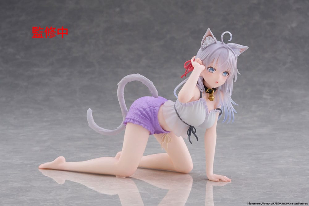 Alya Sometimes Hides Her Feelings in Russian Desktop Cute PVC Figure Alya Cat Ear Roomwear Ver. 13 cm - PRE-ORDER