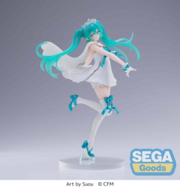 Hatsune Miku Series SPM PVC Figure Hatsune Miku 15th Anniversary SUOU Ver. 21 cm