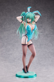 Original Character 1/4 PVC Figure Green Twin Tail Bunny-chan 43 cm - PRE-ORDER