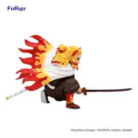 Demon Slayer Noodle Stopper PVC Figure Rengoku Kyojuro Battle Ver. 10 cm - PRE-ORDER