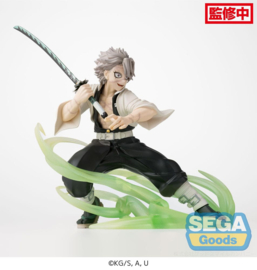 Demon Slayer Xross Link Anime PVC Figure Sanemi Shinazugawa Hashira Training Arc 12 cm