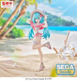 Character Vocal Series 01: Hatsune Miku Luminasta PVC Figure Conceptual Series Vol.1 Tropical Ver. 21 cm - PRE-ORDER