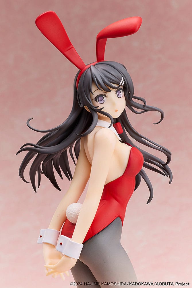 Rascal Does Not Dream of Bunny Girl Senpai 1/7 PVC Figure Mai Sakurajima Red Bunny Girl Ver. 27 cm - PRE-ORDER