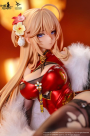 Girls' Frontline: Neural Cloud 1/7 PVC Figure DP28 Coiled Morning Glory Heavy Damage Ver. 14 cm - PRE-ORDER