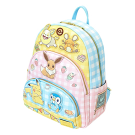 Pokemon by Loungefly Full-Size Backpack Cafe Tripple Pocket