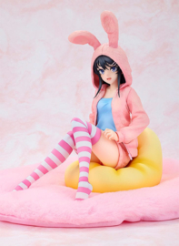 Rascal Does Not Dream of a Knapsack Kid 1/7 PVC Figure Mai Sakurajima Hoodie Look Rabbit Ears Ver. 18 cm
