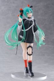 Hatsune Miku Fashion PVC Figure Wonderland Punk Ver. 18 cm - PRE-ORDER