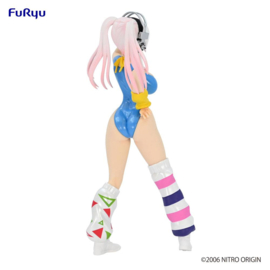 Super Sonico PVC Figure Super Sonico Concept Figure 80's/Another Color/Blue Ver. 18 cm