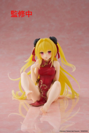 To Love Ru Darkness Desktop Cute PVC Figure Golden Darkness (Chinese Dress Ver.) 13 cm - PRE-ORDER