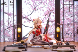 Girls' Frontline: Neural Cloud 1/7 PVC Figure DP28 Coiled Morning Glory Heavy Damage Ver. 14 cm - PRE-ORDER