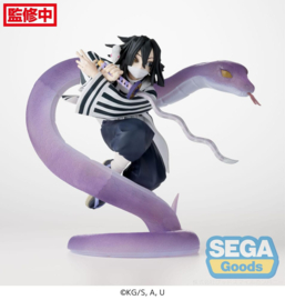 Demon Slayer Xross Link Anime PVC Figure Obanai Iguro Hashira Training Arc 14 cm